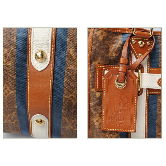 Louis Vuitton Sac Rayeur Tote Bag Monogram Tiss Collection - Picture 3 of 7